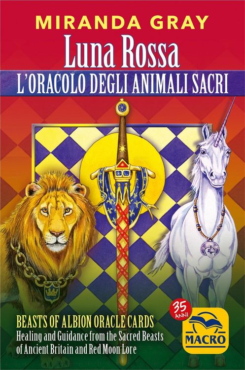 Produktbild: Luna Rossa. L'oracolo degli animali sacri. Beasts of albion oracle cards