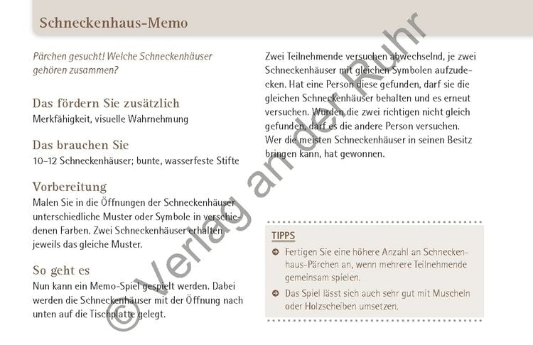 Produktbild: 10-Minuten-Aktivierungen mit Naturmaterialien