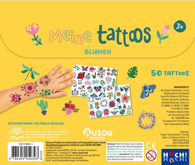 Produktbild: Meine Tattoos - Blumen