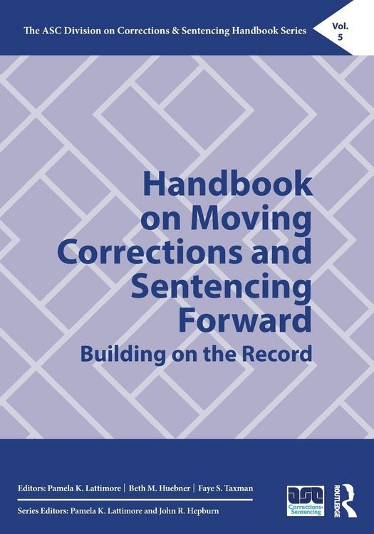 Produktbild: Handbook on Moving Corrections and Sentencing Forward