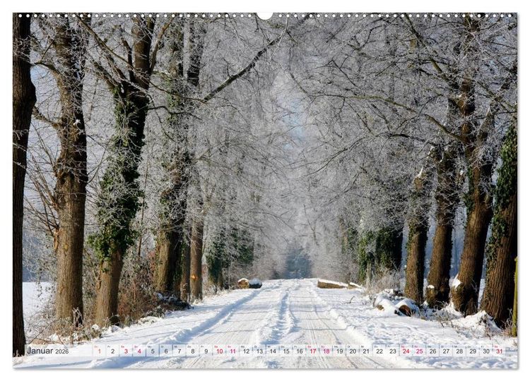 Produktbild: Idyllische Wanderwege im Bergischen Land (hochwertiger Premium Wandkalender 2026 DIN A2 quer), Kunstdruck in Hochglanz