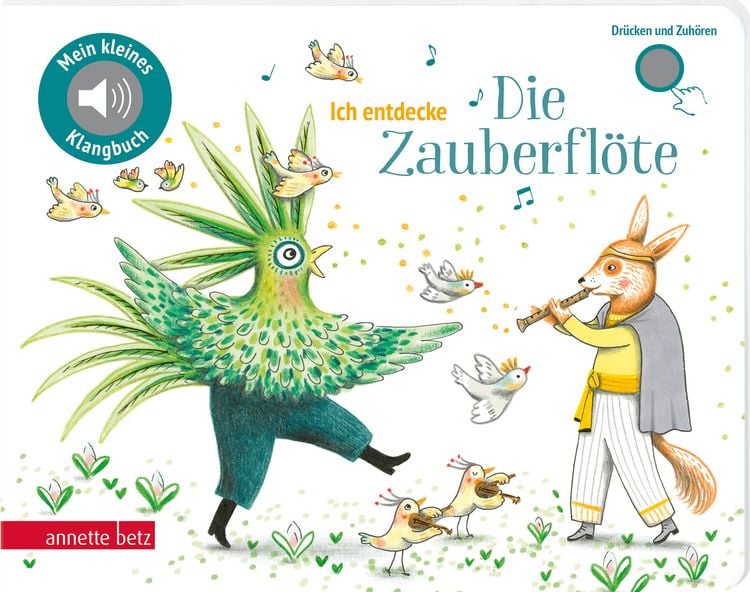 Produktbild: Ich entdecke Die Zauberflöte - Pappbilderbuch mit hochwertigem Sound (Mein kleines Klangbuch)
