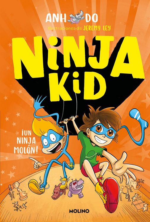 Produktbild: Ninja Kid 4. Un ninja mol&oacute;n