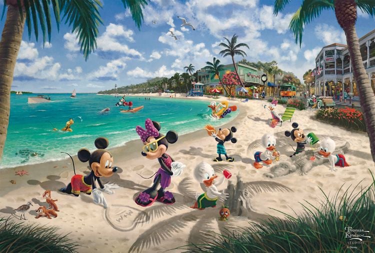 Produktbild: PU200T.Kinkade Disney, Mickey & Minnie in San Francisco