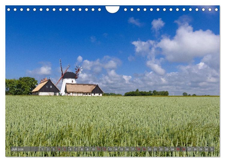 Produktbild: Bornholm Juwel der Ostsee (Wandkalender 2026 DIN A4 quer), CALVENDO Monatskalender
