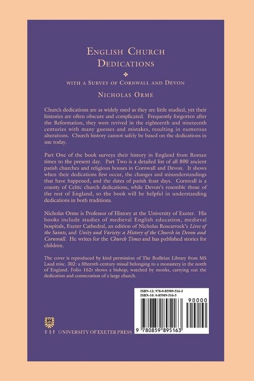 Produktbild: English Church Dedications