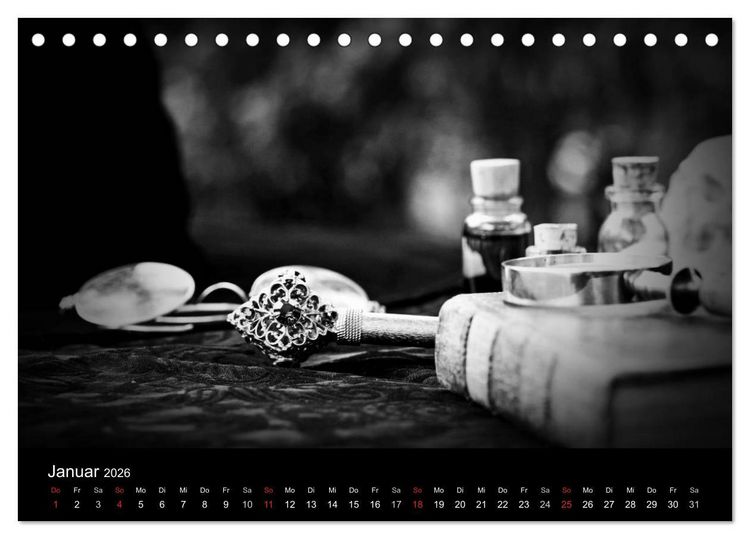 Produktbild: Hexen (Tischkalender 2026 DIN A5 quer), CALVENDO Monatskalender