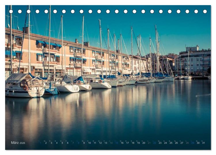 Produktbild: Grado - Perle der Adria (Tischkalender 2026 DIN A5 quer), CALVENDO Monatskalender