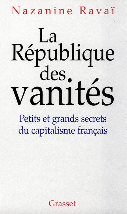 Produktbild: La r&eacute;publique des vanit&eacute;s
