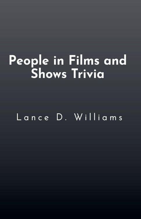 Produktbild: People in Films and Shows Trivia