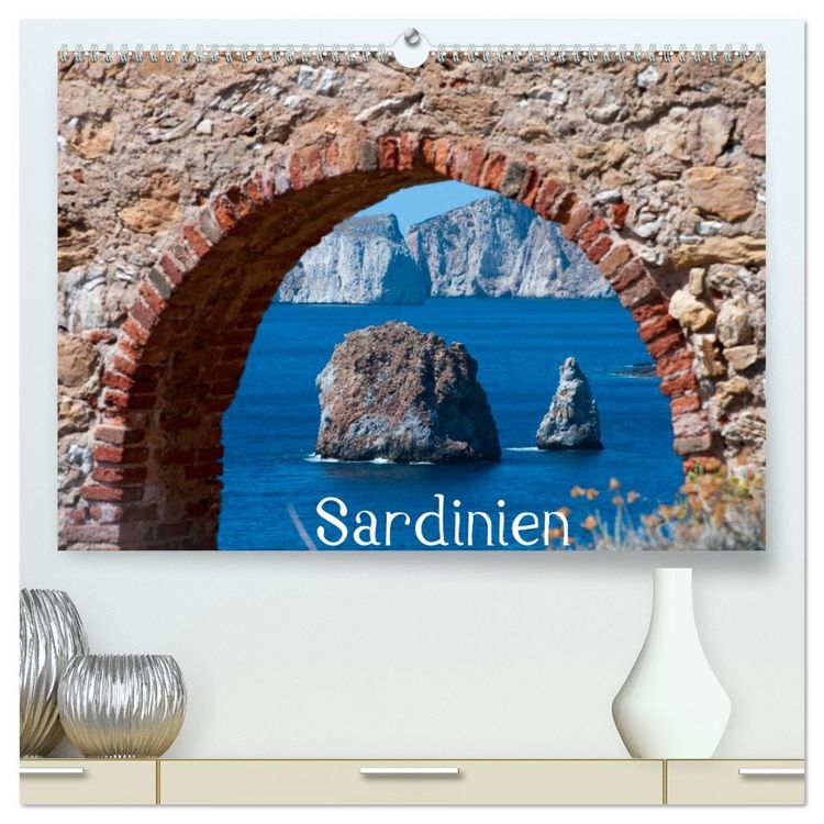 Produktbild: Sardinien (hochwertiger Premium Wandkalender 2026 DIN A2 quer), Kunstdruck in Hochglanz