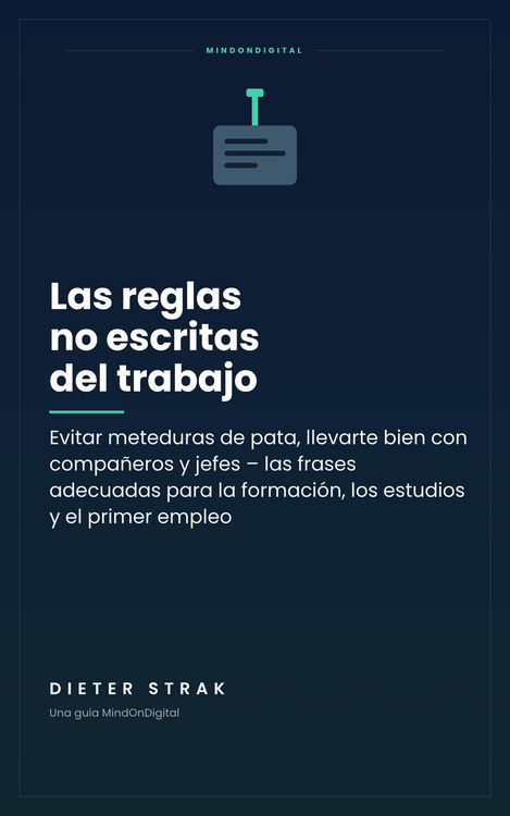 Produktbild: Las reglas no escritas del trabajo