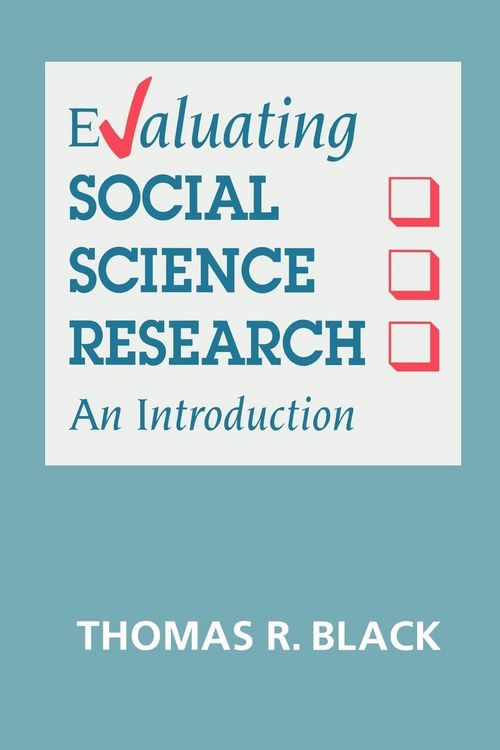 Produktbild: Evaluating Social Science Research