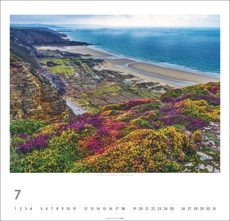 Produktbild: Bretagne Kalender 2027 - St&uuml;rmische Romantik