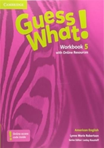 Produktbild: Guess What! American English Level 5 Workbook with Online Resources