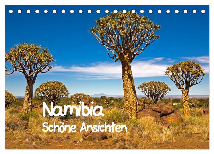 Produktbild: Namibia - Sch&ouml;ne Ansichten (Tischkalender 2026 DIN A5 quer), CALVENDO Monatskalender