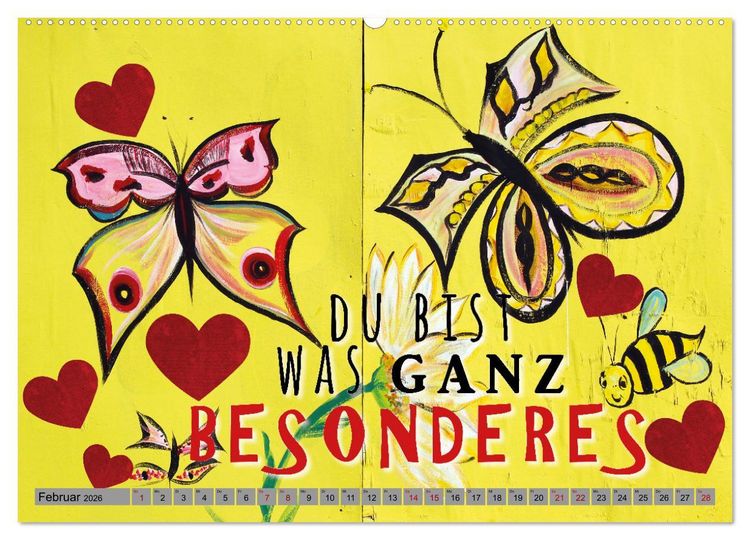Produktbild: F&uuml;r meinen Lieblingsmenschen (hochwertiger Premium Wandkalender 2026 DIN A2 quer), Kunstdruck in Hochglanz