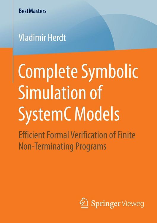 Produktbild: Complete Symbolic Simulation of SystemC Models
