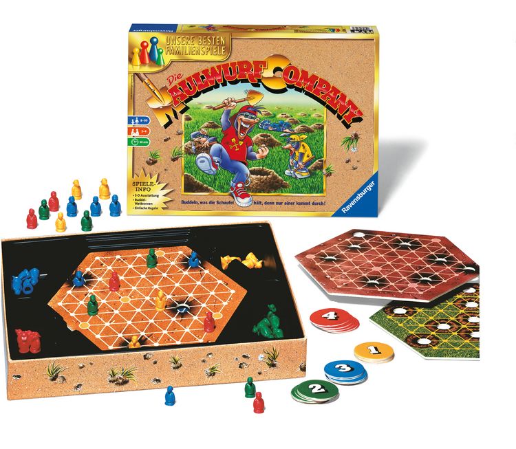 Produktbild: Die Maulwurf Company - Gesellschaftsspiel & Brettspiel ab 8 Jahre