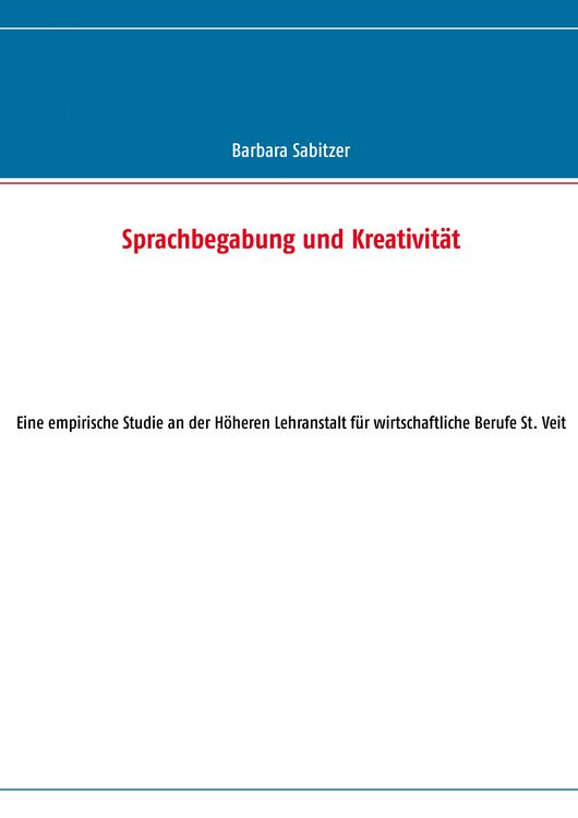 Produktbild: Sprachbegabung und Kreativit&auml;t