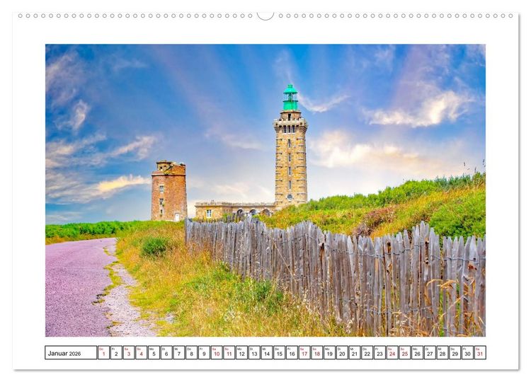 Produktbild: Malerische Bretagne - facettenreiche Region (Wandkalender 2026 DIN A2 quer), CALVENDO Monatskalender