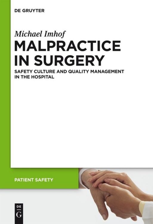 Produktbild: Malpractice in Surgery