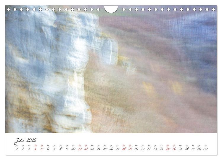 Produktbild: Abstrakte Landschaft ICM (Intentional Camera Movement) Fotografie (Wandkalender 2026 DIN A4 quer), CALVENDO Monatskalender