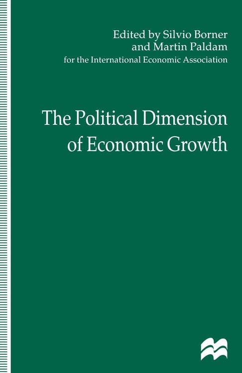 Produktbild: The Political Dimension of Economic Growth