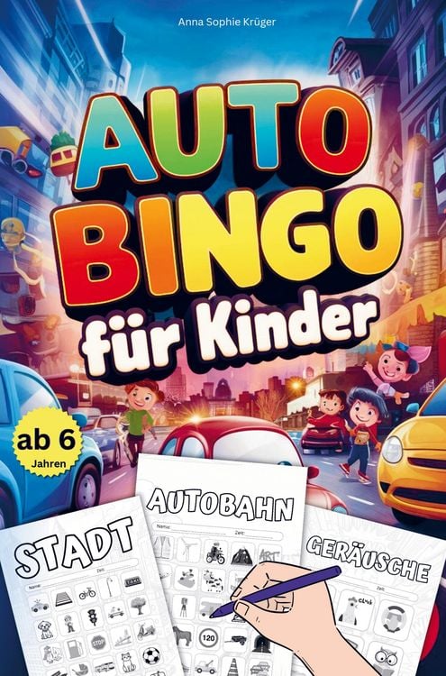 Produktbild: Auto Bingo f&uuml;r Kinder ab 6 Jahren