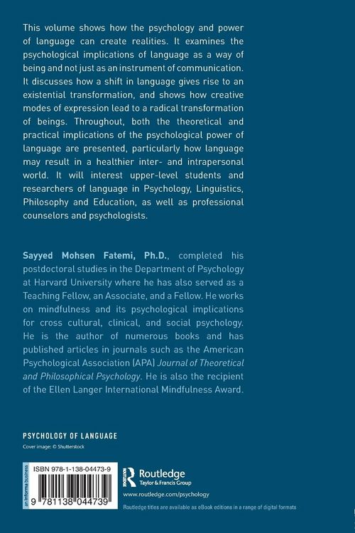 Produktbild: The Psychological Power of Language