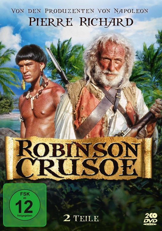 Produktbild: Robinson Crusoe - Der komplette Zweiteiler (Neuauflage) [2 DVDs]