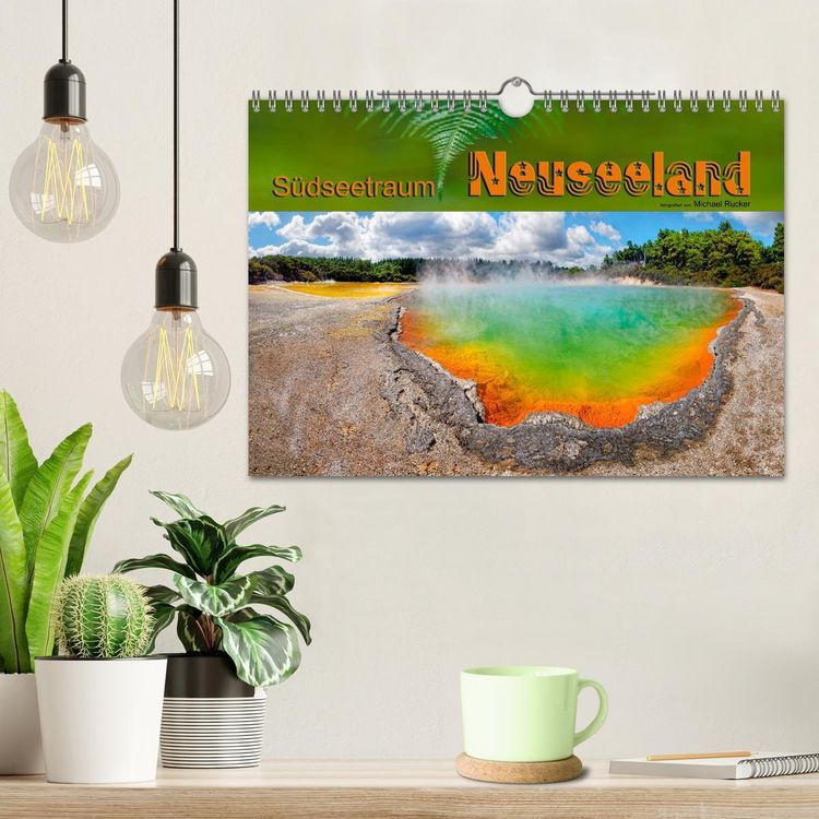 Produktbild: S&uuml;dseetraum Neuseeland (Wandkalender 2026 DIN A4 quer), CALVENDO Monatskalender