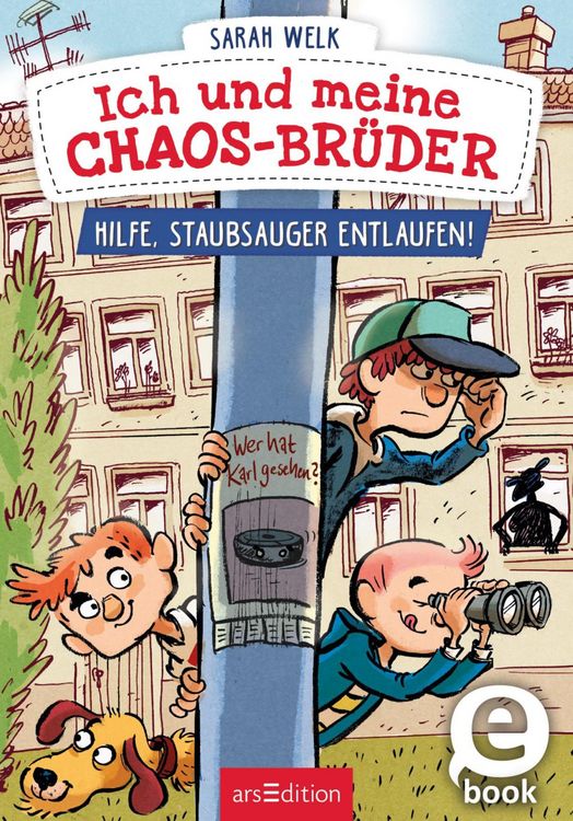 Produktbild: Ich und meine Chaos-Br&uuml;der - Hilfe, Staubsauger entlaufen! (Ich und meine Chaos-Br&uuml;der 2)