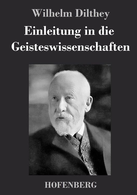 Produktbild: Einleitung in die Geisteswissenschaften