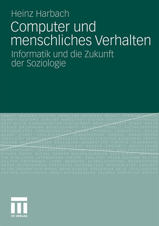 Produktbild: Computer und menschliches Verhalten