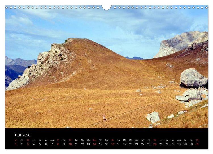 Produktbild: Trail Running De l'Envie &agrave; la Passion (Calendrier mural 2026 DIN A3 vertical), CALVENDO calendrier mensuel