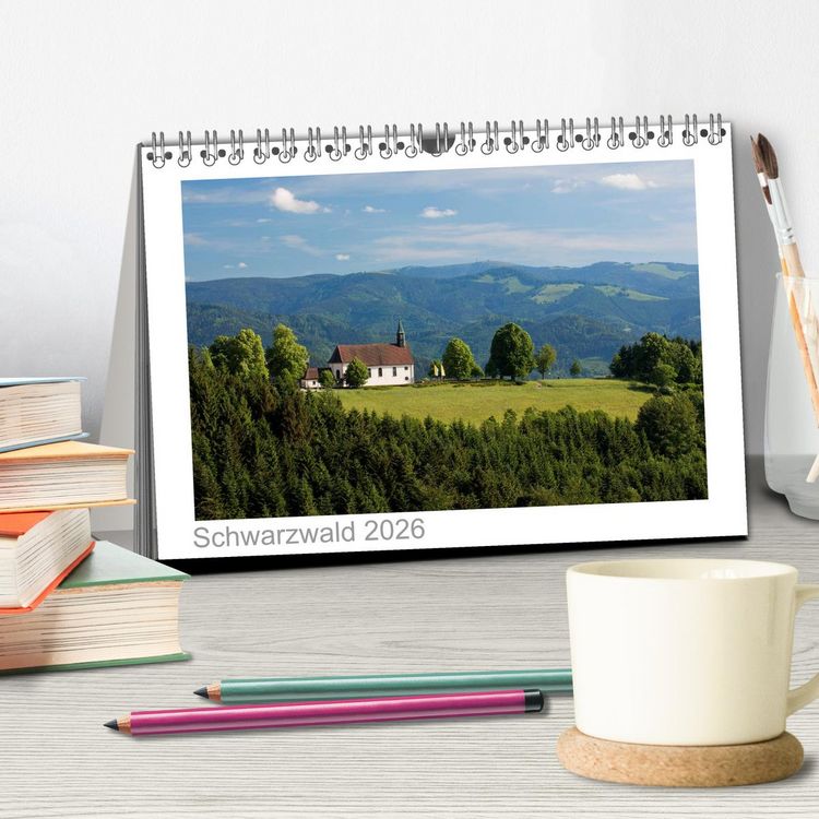 Produktbild: Schwarzwald 2026 (Tischkalender 2026 DIN A5 quer), CALVENDO Monatskalender