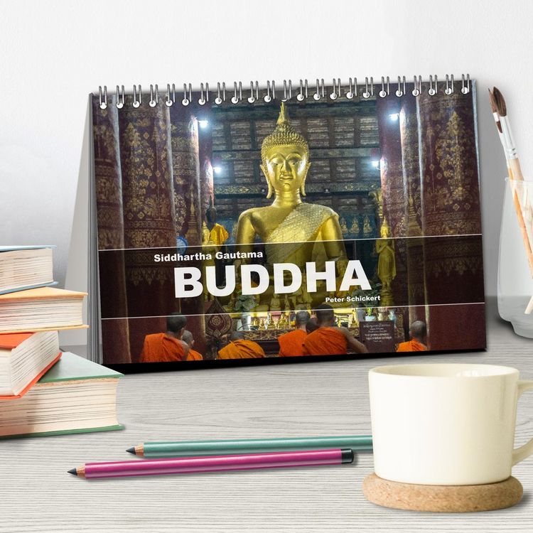 Produktbild: Siddhartha Gautama - Buddha (Tischkalender 2026 DIN A5 quer), CALVENDO Monatskalender