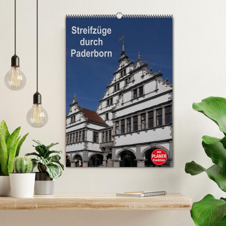 Produktbild: Streifz&uuml;ge durch Paderborn (Wandkalender 2026 DIN A2 hoch), CALVENDO Monatskalender