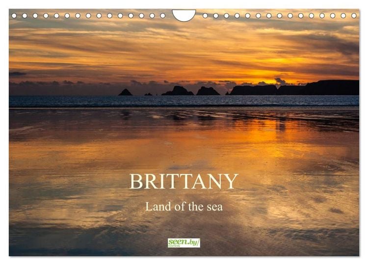 Produktbild: Brittany - Land of the sea - UK-Version (Wall Calendar 2026 DIN A4 landscape), CALVENDO 12 Month Wall Calendar