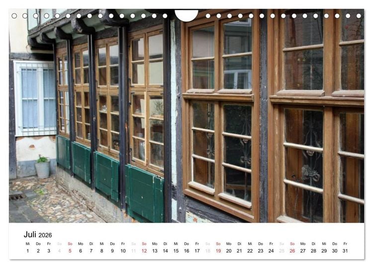 Produktbild: Quedlinburg im Harz (Wandkalender 2026 DIN A4 quer), CALVENDO Monatskalender