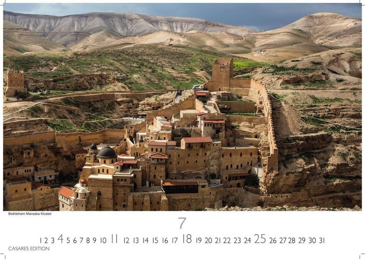 Produktbild: Israel Kalender 2027 &ndash; Wandkalender | Fotokalender Orient 24x35cm - 12 Wundersch&ouml;ne Fotos Monat f&uuml;r Monat dieses faszinierenden Landes