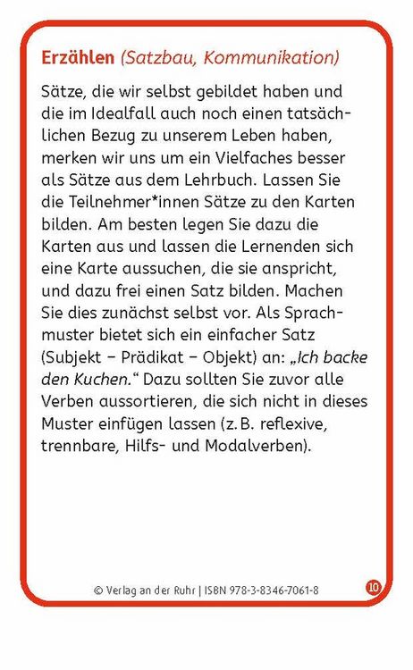 Produktbild: Verben: Set 2 - Deutsch, Englisch, Franz&ouml;sisch und Arabisch