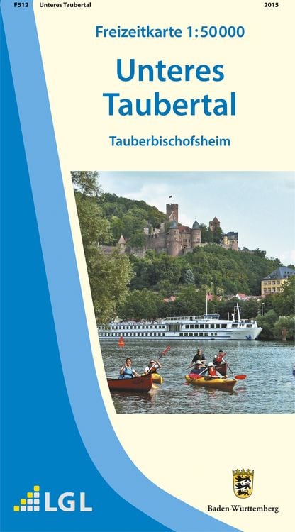 Produktbild: Freizeitkarte Unteres Taubertal