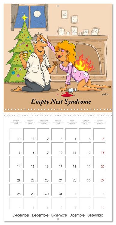 Produktbild: OK, Boomer - Cartoons (Wall Calendar 2026 12 &times; 12 Inch) CALVENDO 12 Month Wall Calendar
