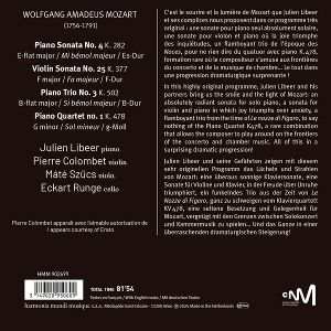 Produktbild: Mozart 1 &uacute; 2 &uacute; 3 &uacute; 4. Solo,Duo,Trio,Quartet
