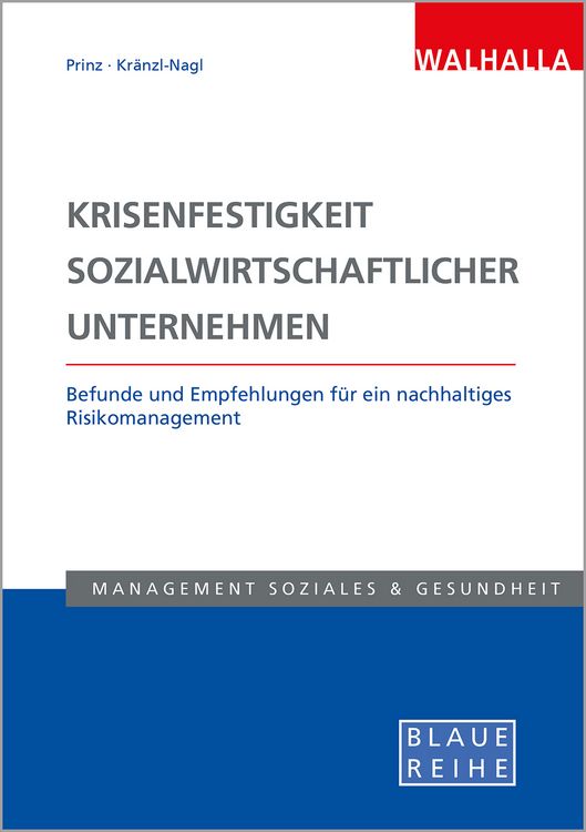 Produktbild: Krisenfestigkeit sozialwirtschaftlicher Unternehmen