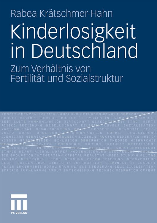 Produktbild: Kinderlosigkeit in Deutschland