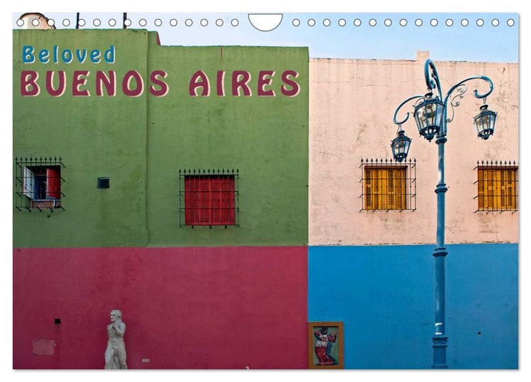 Produktbild: Beloved Buenos Aires (Wall Calendar 2026 DIN A4 landscape), CALVENDO 12 Month Wall Calendar