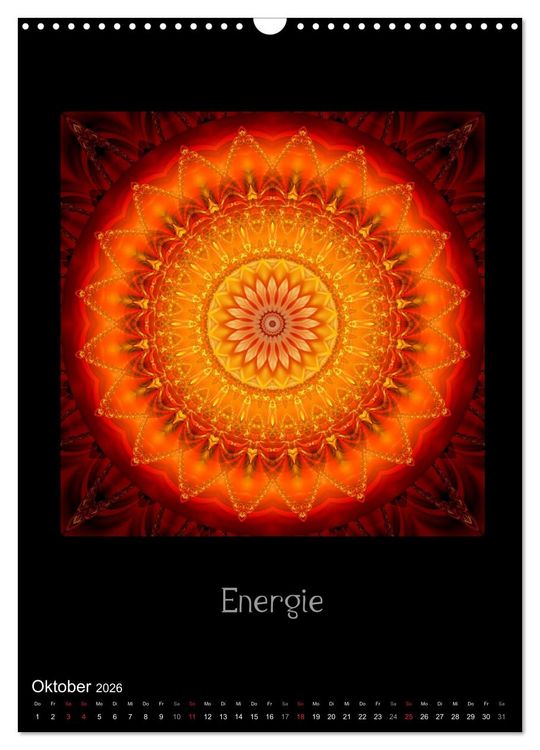 Produktbild: Mandalas - Spiegel der Seele (Wandkalender 2026 DIN A3 hoch), CALVENDO Monatskalender